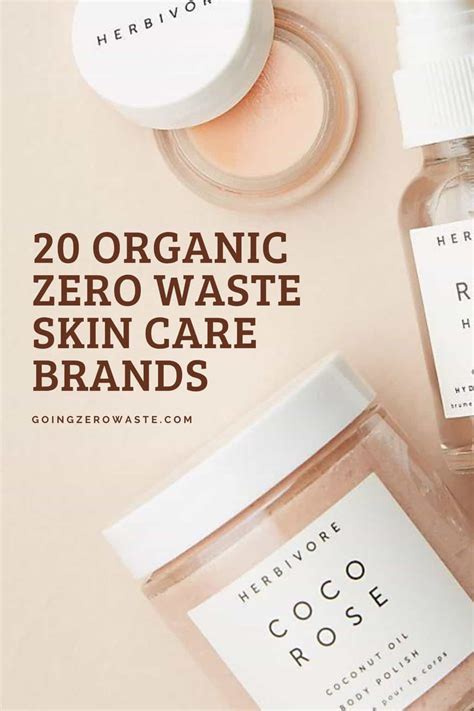 natural beauty products zero waste